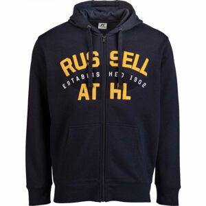 Russell Athletic HOODY SWEATSHIRT ESTABILISHED 1902 tmavo modrá L - Pánska mikina