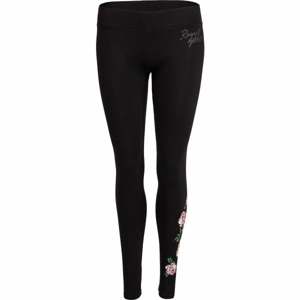 Russell Athletic FLORAL LEGGINGS čierna XL - Dámske legíny