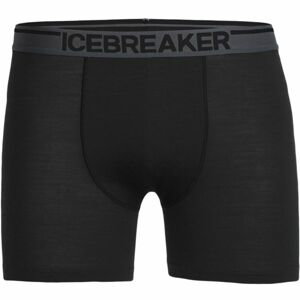 Icebreaker ANTOMICA BOXERS Pánske funkčné boxerky z Merina, čierna, veľkosť XL