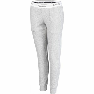 Calvin Klein BOTTOM PANT JOGGER Dámske tepláky, sivá, veľkosť XS