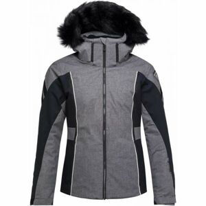 Rossignol W SKI HEATHER JKT tmavo šedá 2XL - Dámska lyžiarska bunda