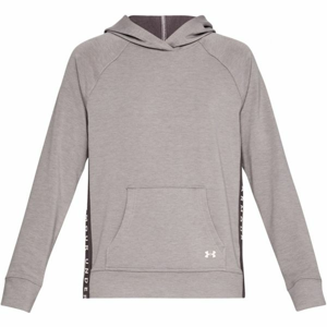 Under Armour FEATHERWEIGHT FLEECE HOODY šedá S - Dámska mikina