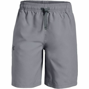 Under Armour WOVEN GRAPHIC SHORT šedá L - Chlapčenské kraťasy