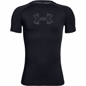 Under Armour HEATGEAR SHORT SLEEVE čierna L - Chlapčenské tričko