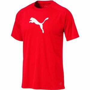 Puma LIGA SIDELINE TEE Pánské tričko, červená, veľkosť S