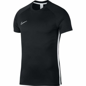 Nike NK DRY ACDMY TOP SS Pánske tričko, čierna,biela, veľkosť