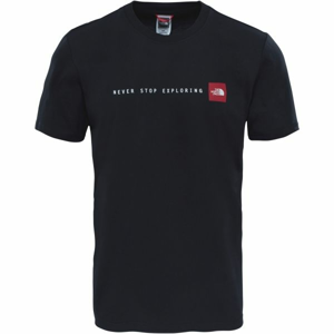The North Face S/S NSE TEE M Pánske tričko, čierna, veľkosť S
