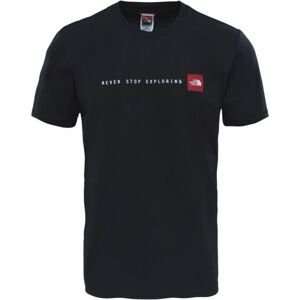 The North Face S/S NSE TEE M Pánske tričko, čierna, veľkosť XL
