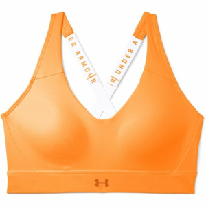 Under Armour VANISH MID BRA oranžová L - Dámska športová podprsenka