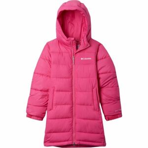 Columbia PIKE LAKE LONG JACKET ružová XL - Dievčenská zimná bunda