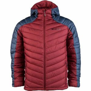 Columbia HORIZON EXPLORER HOODED JACKET Pánska zateplená bunda, vínová, veľkosť M