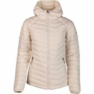 Columbia POWDER LITE HOODED JACKET béžová S - Dámska bunda