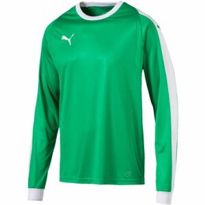 Puma LIGA GK JERSEY JR Chlapčenské tričko, zelená, veľkosť 140