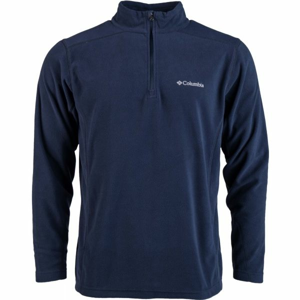 Columbia KLAMATH RANGE II HALF ZIP Pánska outdoorová mikina, tmavo modrá, veľkosť S