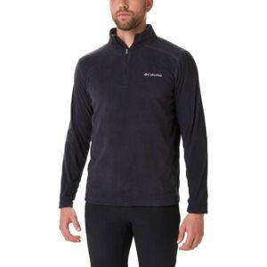 Columbia KLAMATH RANGE II HALF ZIP Pánska outdoorová mikina, čierna, veľkosť XL