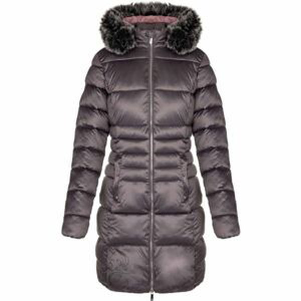 Loap TANIA Dámsky zimný kabát, tmavo sivá, veľkosť XS