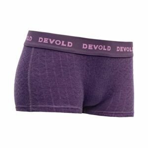 Devold DUO ACTIVE W BOXER fialová XS - Dámsle boxerky