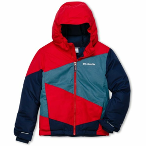 Columbia WILDSTAR JACKET červená S - Chlapčenská zimná bunda