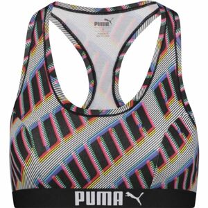 Puma TOP RACEBRACK 1P čierna S - Dámska podprsenka