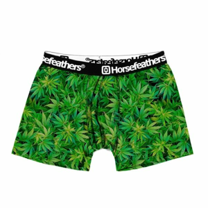 Horsefeathers SIDNEY BOXER SHORTS zelená M - Pánske boxerky