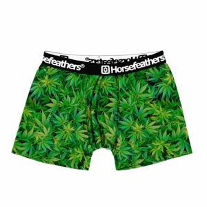 Horsefeathers SIDNEY BOXER SHORTS zelená S - Pánske boxerky