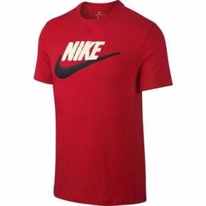 Nike NSW TEE BRAND MARK M červená XL - Pánske tričko