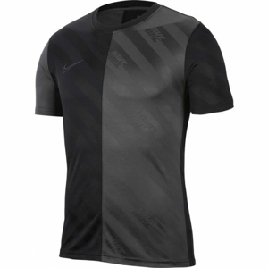 Nike DRY ACDMY TOP SS AOP M čierna XL - Pánske tričko