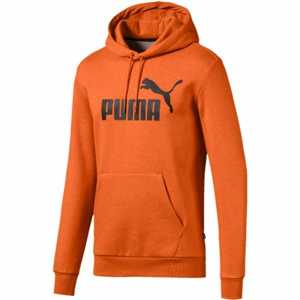 Puma ESS + HOODY FL oranžová XXL - Pánska športová mikina