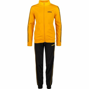 adidas C90 TRACKSUIT Detská súprava, oranžová,čierna, veľkosť