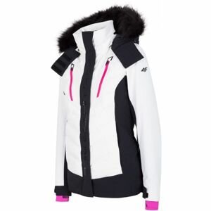 4F WOMEN'S SKI JACKET Dámská lyžařská bunda, biela, veľkosť XS