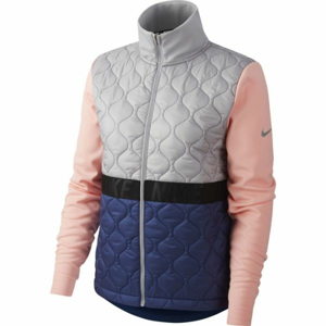 Nike AROLYR JKT W šedá M - Dámska bežecká bunda