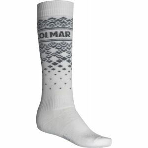 Colmar LADIES SOCKS biela S - Dámske lyžiarske podkolienky