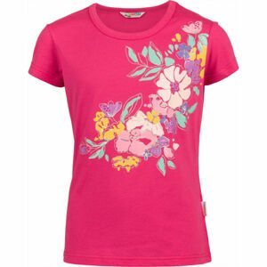 Lewro ROSALIN Dievčenské tričko, ružová, veľkosť 128-134