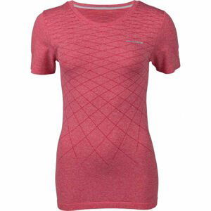 Arcore JULIANA Dámske bezšvové tričko, ružová,sivá, veľkosť