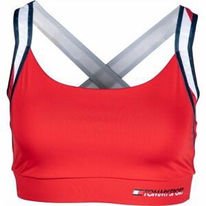 Tommy Hilfiger TAPE BRA MEDIUM IMPACT červená XS - Dámska športová podprsenka