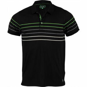 Willard WINCLER Pánske polo tričko, čierna,biela,zelená, veľkosť
