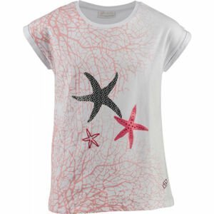 Lotto ELIZ Dievčenské tričko, sivá,červená,čierna, veľkosť