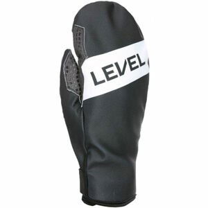 Level WEB MITT Pánske lyžiarske rukavice, čierna, veľkosť 10