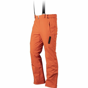 TRIMM RIDER Pánske lyžiarske nohavice, oranžová, veľkosť S