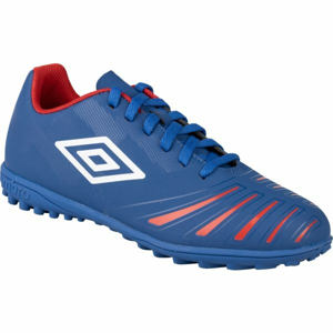 Umbro UX ACCURO III LEAGUE TF JNR Detské turfy, modrá,biela,červená, veľkosť 33