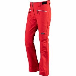 TRIMM VASANA Dámske softshellové lyžiarske nohavice, červená, veľkosť XS