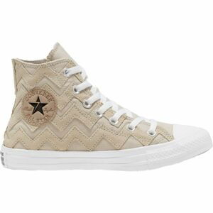 Converse CHUCK TAYLOR ALL STAR VLTG SUEDE OVERLAY béžová 37.5 - Dámska členková obuv