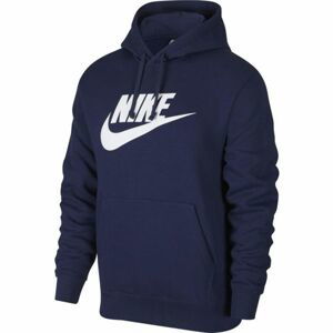 Nike NSW CLUB HOODIE PO BB GX M tmavo modrá XL - Pánska mikina