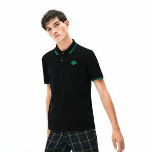 Lacoste S S/S POLO čierna L - Pánske polo tričko