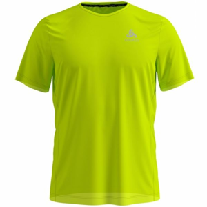 Odlo T-SHIRT S/S CREW NECK ELEMENT LIGHT PRIN zelená M - Pánske tričko s krátkym rukávom