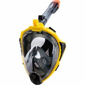 Miton UTILA 2 Celotvárová šnorchlovacia maska, žltá, veľkosť S/M