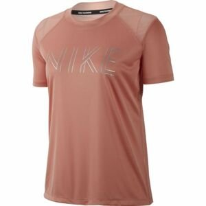 Nike DRI-FIT MILER oranžová XS - Dámske bežecké tričko