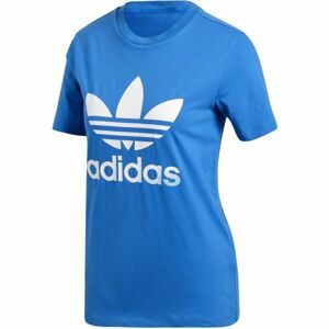 adidas TREFOIL TEE Dámske tričko, modrá, veľkosť 38