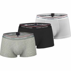 Tommy Hilfiger 3P LR TRUNK biela L - Pánske boxerky