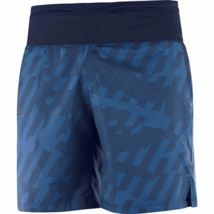 Salomon XA TRAINING SHORT M modrá XXL - Pánske šortky